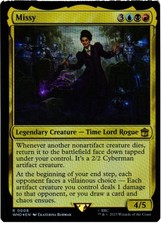 missy mtg card Magic The Gathering - Universes Beyond - Doctor Who MTGNexus - Missy