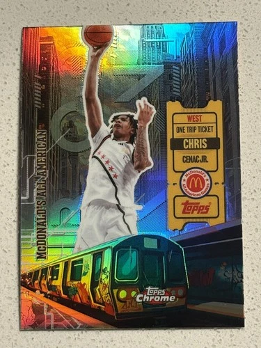 2025 Topps Chrome McDonald's Chris Cenac Jr. High Rises Refractor #HR-11 Houston