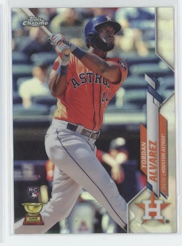 2020 Topps Chrome Yordan Alvarez RC Refractor #200 Houston Astros Rookie Cup