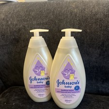 2 x Johnsons Baby Bedtime Lotion 500ml NEW FREE P&P 