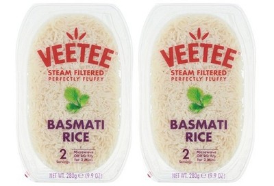 Veetee Steam Filtered Basmati Rice 2 Pack