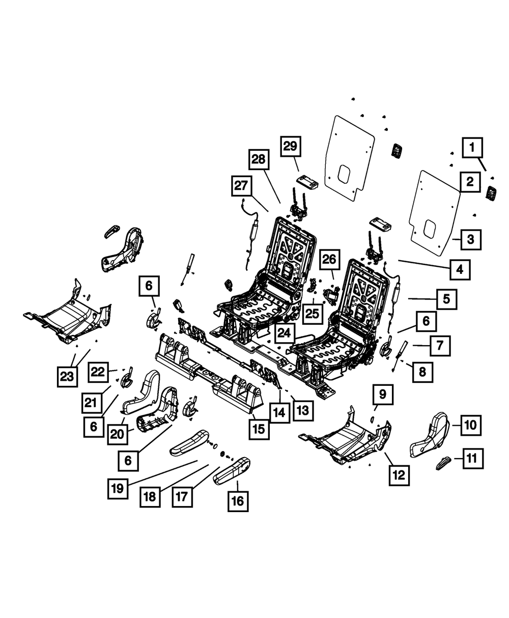 Genuine Mopar Riser Shield 1YQ07DX9AA