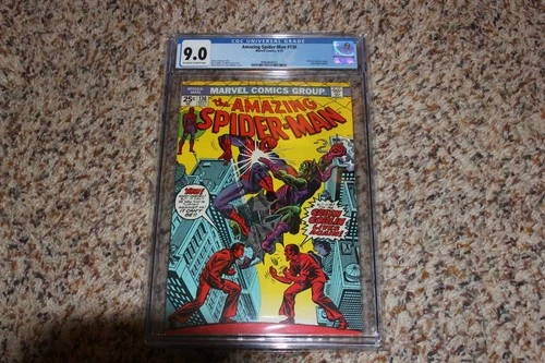 CGC 9.0 AMAZING SPIDER-MAN 136