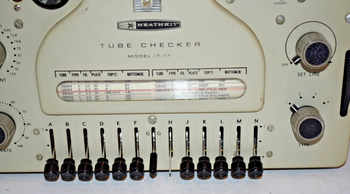 Heathkit It-17 Vacuum Tube Tester / Checker in Working SN