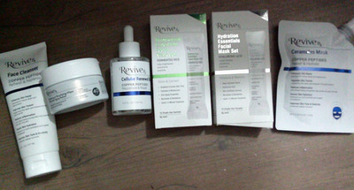 NEW Revive RX face cleanser mask set cellular elixer exfoliating wipes U PICK
