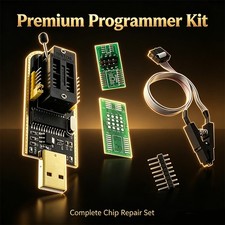 Ch341a Usb Programmer Modulesop8 Clip For 2425 Series Eeprom Bios Flash Chips