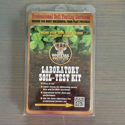 Whitetail Institute Laboratory Soil Test Kit Ensures The Most Successful Plot