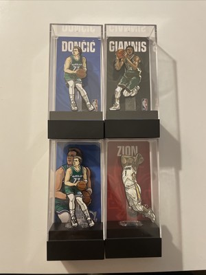 Doncic,Giannis And Zion Fig Pins