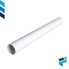 Tubo tondo bianco LUNGH. 1 METRO /1,5 METRI per tubi aerazione cappa