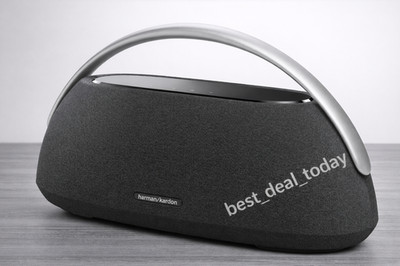Harman Kardon Go + Play 3 Portable Bluetooth Speaker Superior Sound 8 Hour Blak