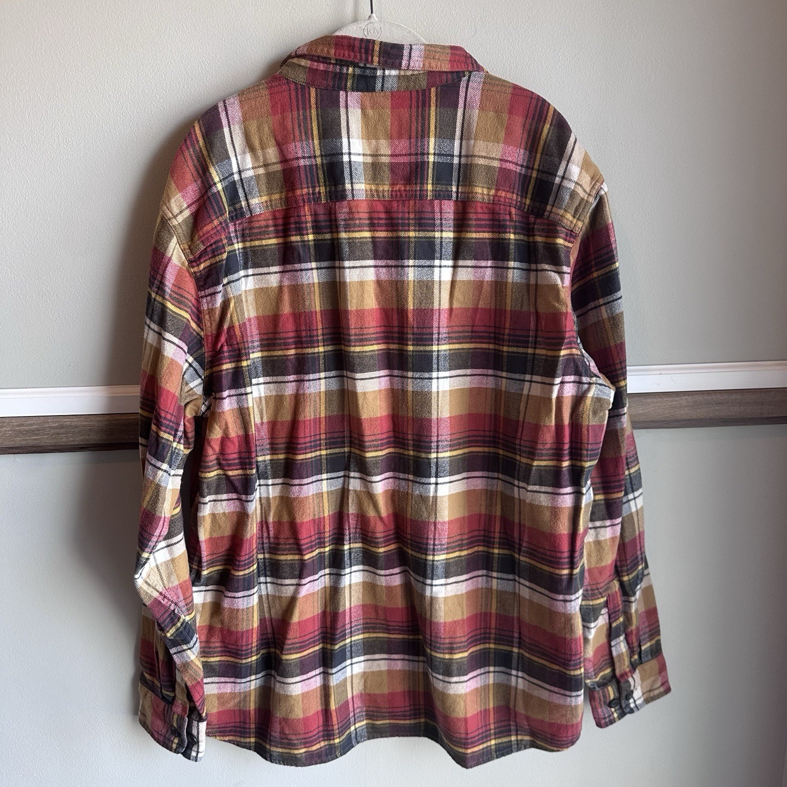 Pendleton Burnside Doublebrushed Red Plaid Flanne… - image 2