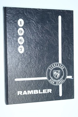 1967 Kennebunk High School Yearbook Annual Kennebunk Maine ME - Rambler 67