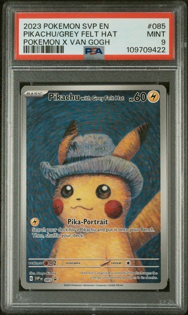 Pikachu with Grey Felt Hat 085 Sv: Scarlet & Violet Promo