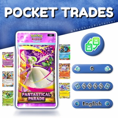 Pokémon TCG Pocket | Fantastical Parade | Any Four Diamond Card | Digital Trade