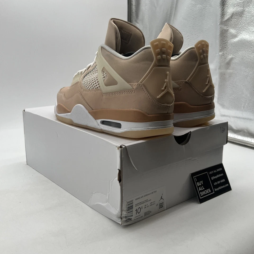 Talla 10.5 - Air Jordan 4 Retro Shimmer W (DJ0675-200) Foto 4 de 4