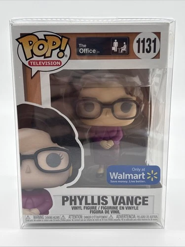 Funko Pop! Television The Office Phyllis Vance #1131 Walmart Exclusive - W/prote