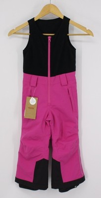 REIMA MÄDCHEN ORYON LATZ SKI HOSE GR 98 / 3 JAHRE MAGENTA PINK UVP 85£ IB