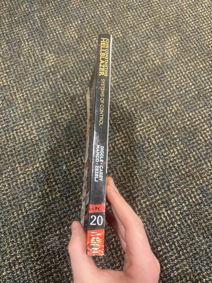 John Constantine Hellblazer Vol 20 Sistemas de Control DC Vertigo Carey Libro TPB Foto 3 de 4