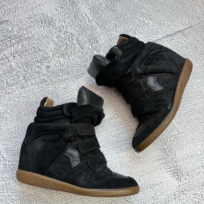 #ad #ad Isabel Marant Inspired High Quality Wedge Sneakers $175.00