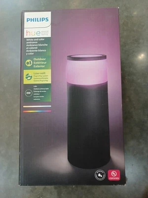 Philips - Hue White and Color Ambiance Calla Outdoor Pathway Light Extension Kit