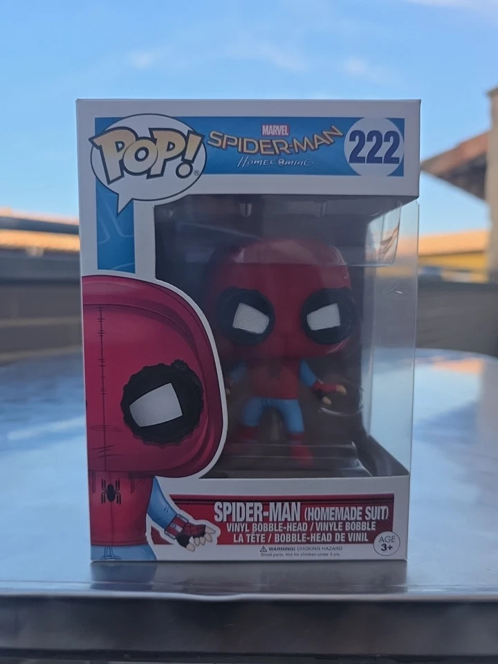 Funko Pop Spider-Man Homemade Suit Homecoming 222 - Imagen 1 de 4