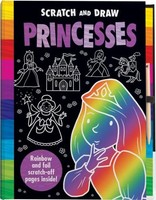 Scratch & Draw Princess - Scratch Art Activity Book | Nat Lambert | Englisch
