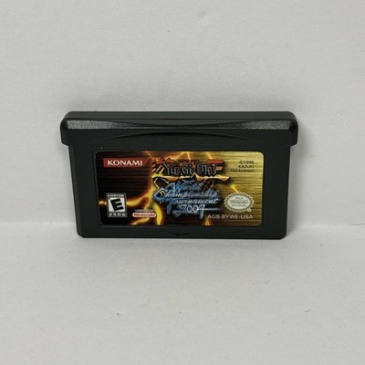 Yu-Gi-Oh! World Championship Tournament 2004 Game Boy Advance Cartridge SAVES!