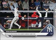 Ryan McMahon 2025 MLB Topps NOW Card 816CATCH  New York YANKEES Presale