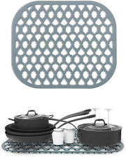 Sink Protectors for Kitchen Sink, Drains Strainers Grid Accessory, Small Silic