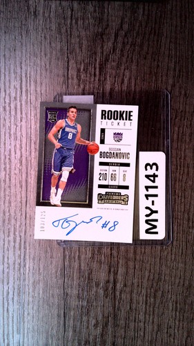 Bogdan Bogdanovic [Vertical Autograph Playoff Ticket] #145 card