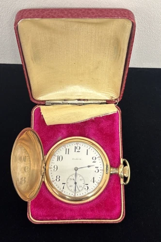1914 Vintage Elgin Pocket Watch Grade 301 Size 12s Jewels 7 17614764
