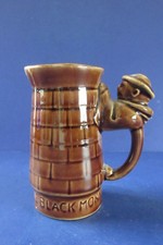 Vintage The Black Monah Cup Mug Beer Stein