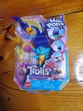 Trolls Band Together Branch Small Doll Figure Hair Pops Dreamworks Toy New