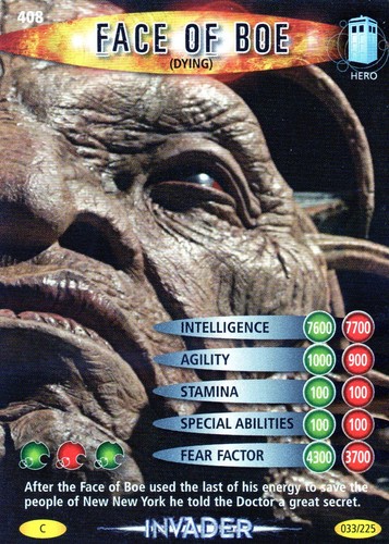 Doctor Who Battles In Time Individual Trading Cards ( Cards 351 to 600 ) - Picture 56 of 248