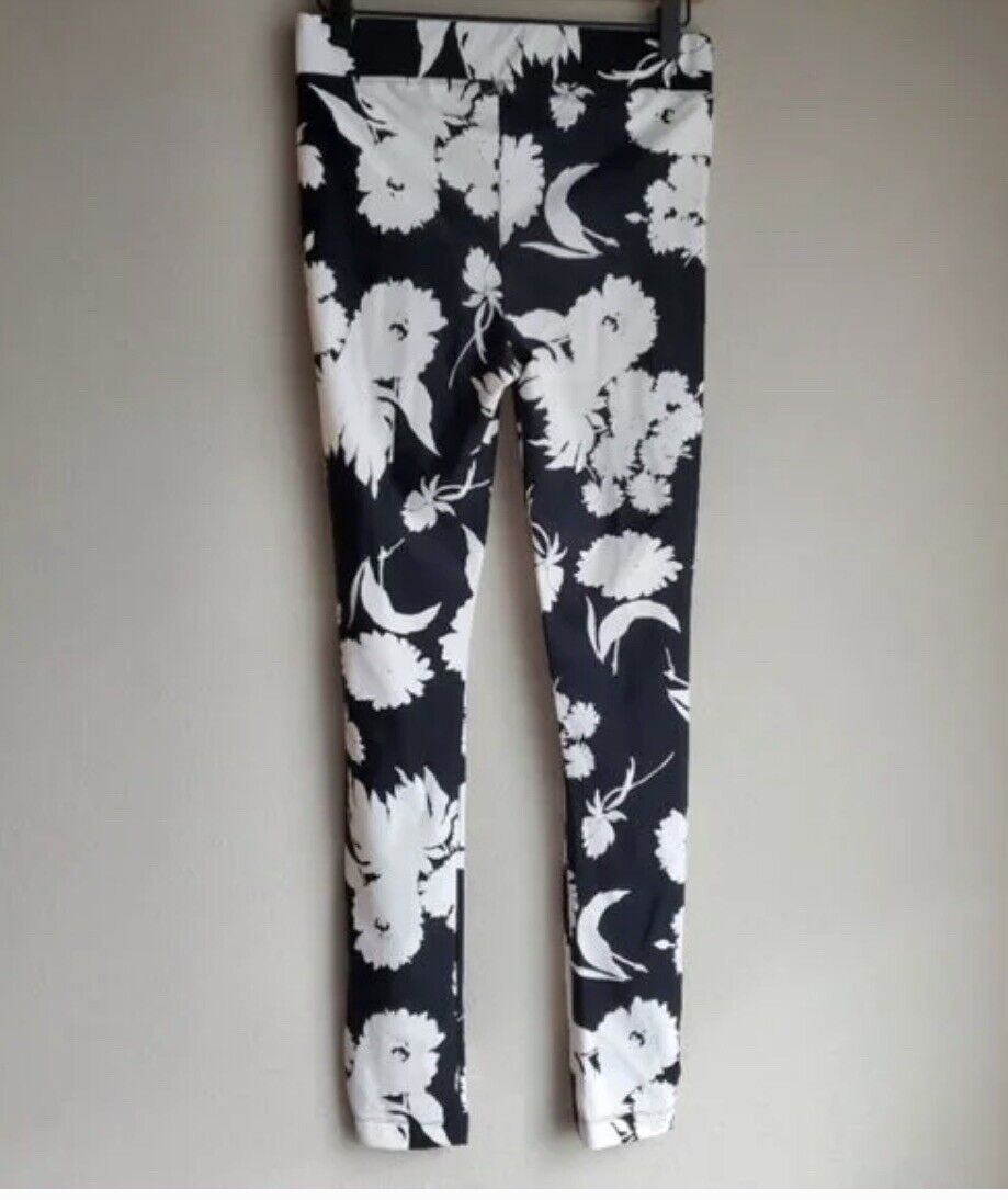Ganni Alameda Floral Stretch Jersey Leggings Size… - image 5