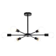 Vintage Pendant Light Modern LED Ceiling Lights Sputnik Chandelier Fixture Lamp
