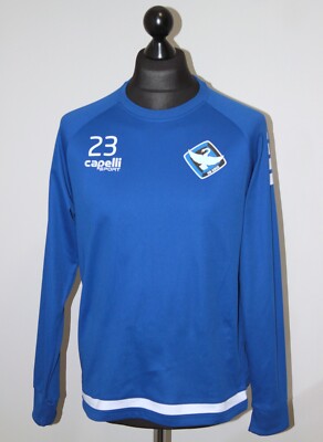 HB Koge Denmark Player Worn Fußball Trainingspullover #23 Capelli Sport Gr. M