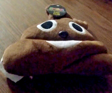 Christmas Reindeer Poop Emoji 12" Plush Pillow