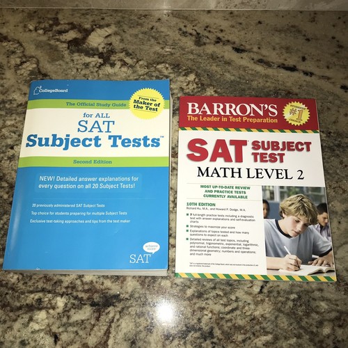 Barron's SAT Subject Math Level 2 CollegeBoard SAT Subject Tests, test ...