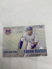 Fabian Pertuz Card 2023 South Bend Cubs Team Card