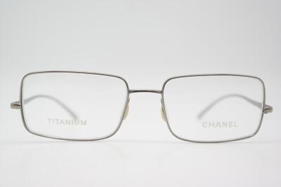 Brille Chanel 2045-T TITANIUM Silber Eckig Brillengestell eyeglasses Neu