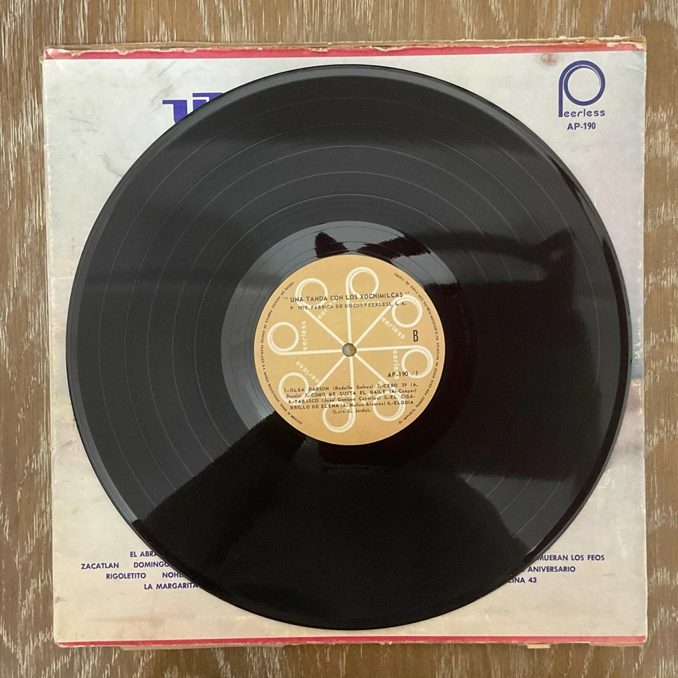 Los Xochimilcas, Una Tanda Con, 1978 Compilation Triple Mexican Lp´s Tropical - Image 4 of 4