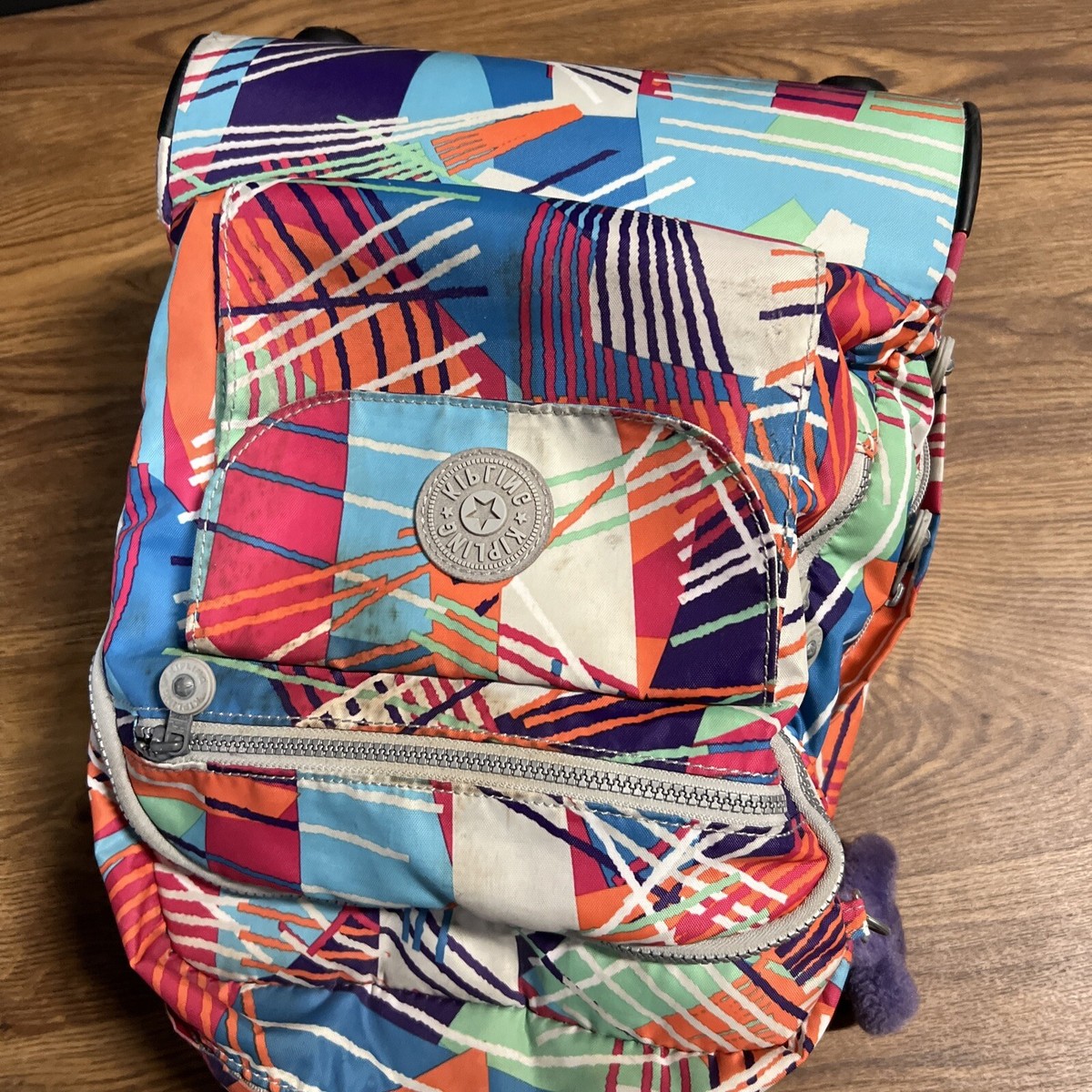 Kipling Sanaa Rolling Backpack Multicolor | eBay display picture 1