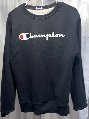 Champion Men's Powerblend Fleece Pullover Crew Sweatshirt