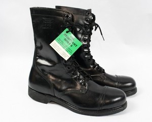 steel toe paratrooper boots