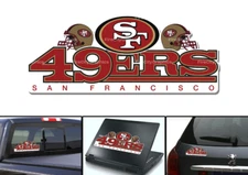 San Francisco 49ers Sticker Decal Car Truck Window Wall Laptop Phone Body Bumper