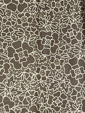 5 Yards Riley Blake Gray FLORAL Quilt Fabric From 2014