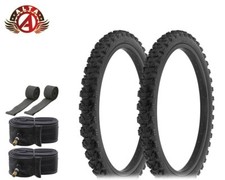 Alta Performance M.T.B BICYCLE 20" x 2.00" Black DURABLE Rough TIRES 6PC SET.