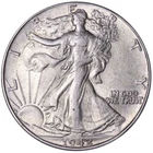 1942 Walking Liberty Silver Half Dollar AU ABOUT UNCIRCULATED MINT LUSTER