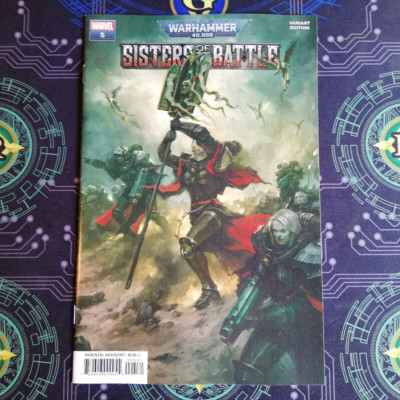 Warhammer 40K Sisters of Battle #5 B GW Variant 2022 Marvel Comic NM  